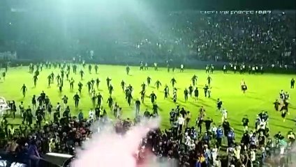 Indonesia to demolish football stadium where more than 130 people died in crush