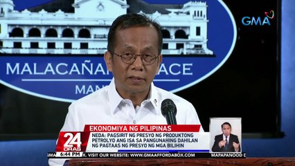 Pagtugon sa inflation, pangunahing prayoridad daw ng economic team ni Pres. Marcos | 24 Oras