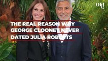 This is the real reason why George Clooney never dated Julia Roberts