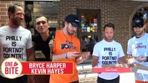 In Honor Of Philly Sports Success - Tacconelli's Pizza (Philadelphia, PA) with Bryce Harper and Kevin Hayes