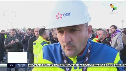 Christian Rodríguez: Esta es una huelga masiva en Francia, con miles de trabajadores en las calles