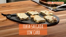 Torta salgada low carb