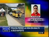 Matan a policía durante asalto a rapidito de la ruta Divina Providencia