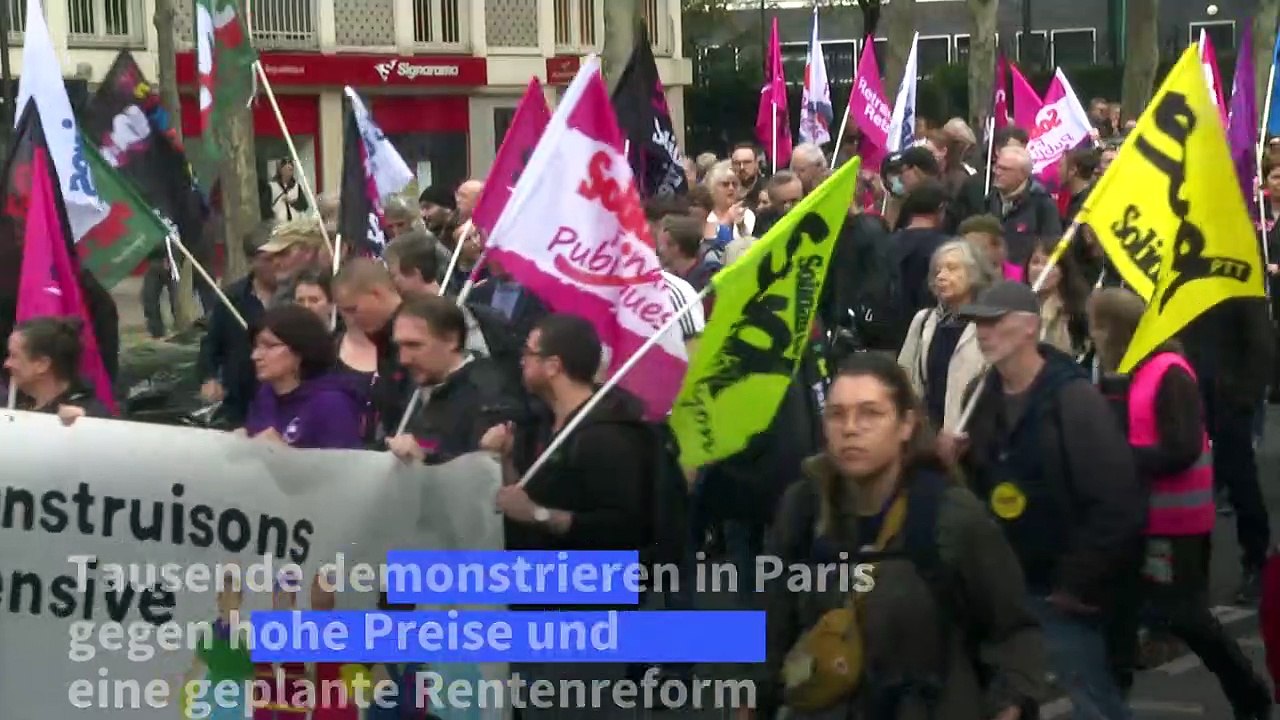 Proteste in Frankreich weiten sich aus