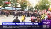 Contre la vie chère : Images des incidents de la manifestation à Paris du 18 octobre 2022 à Paris avec les incidents qui écaltent
