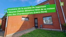 Un locataire de la société de logement Les Heures Claires (Estaimpuis) dénonce l'état de sa maison