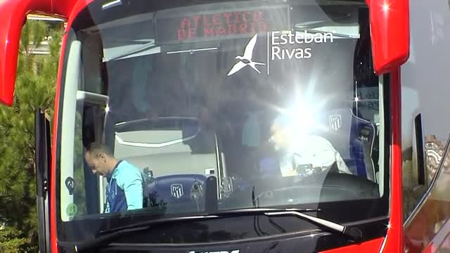 El Atlético se concentra para recibir esta noche al Rayo en el Metropolitano