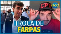 Felipe Neto e Nikolas trocam farpas para defender Lula e Bolsonaro