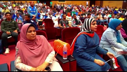 رئيس جامعة سوهاج يشهد ندوة تعزيز جهود العمل التطوعي لشباب الجامعات