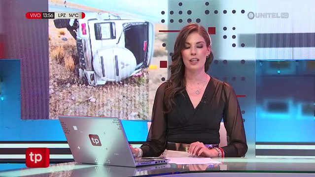 Una persona pierde la vida y otra resulta herida tras vuelco de un vehículo en la vía La Paz - Oruro