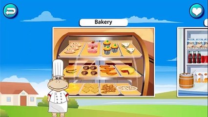 SHAPE PUZZLE-KIDS EDUCATIONAL WORD LEARNING GAMES APP WITH HIPPO CHARACTER TEACHING US FOOD ITEMS.mp4