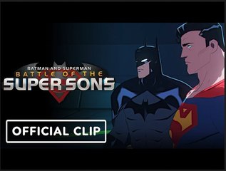 Batman and Superman: Battle of the Super Sons -|Official Clip - Jack Griffo, Troy Baker