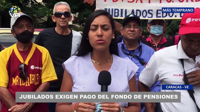 Jubilados de PDVSA y Pequiven solicitan el pago del fondo de pensiones - 18Oct - @VPItv