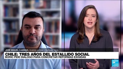 José Miguel Cabezas: "Menos del 1% de las denuncias por la represión en Chile ha tenido solución"