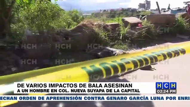 ¡De múltiples balazos ultiman a joven en col. Nueva Suyapa!