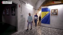 Former Yugoslavian nuclear bunker now art gallery