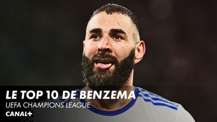 Les 10 plus beaux buts de Karim Benzema en Ligue des Champions