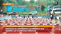 Destacan el movimiento económico que generó las Olimpiadas Médicas ct 2