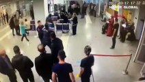 Sağlık çalışanına yumruklu saldırı kamerada