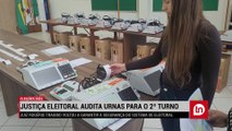 Justiça Eleitoral de Apucarana faz auditoria das urnas para o 2º turno