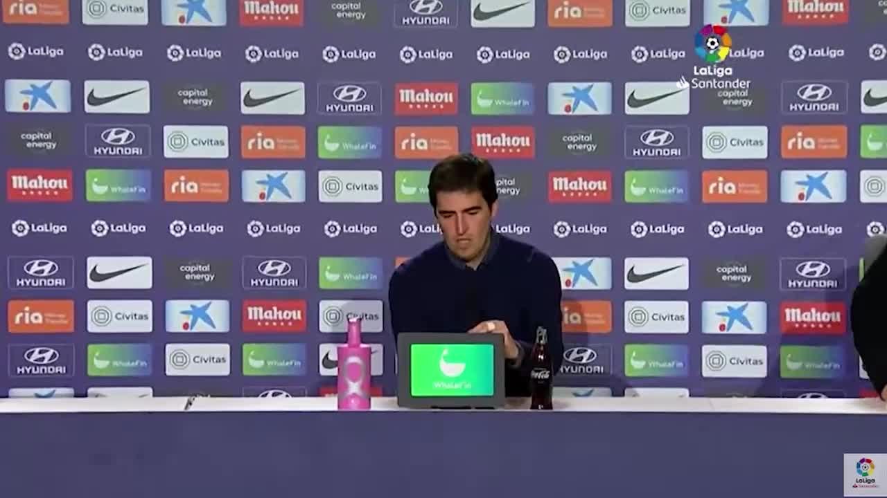 Rueda de prensa de Iraola tras el Atlético 1 - Rayo 1 de LaLiga
