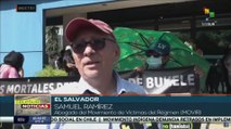 Salvadoreños exigieron libertad para sus familiares apresados