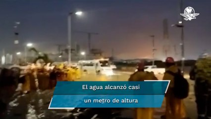 Otra vez, se inunda la refinería Dos Bocas