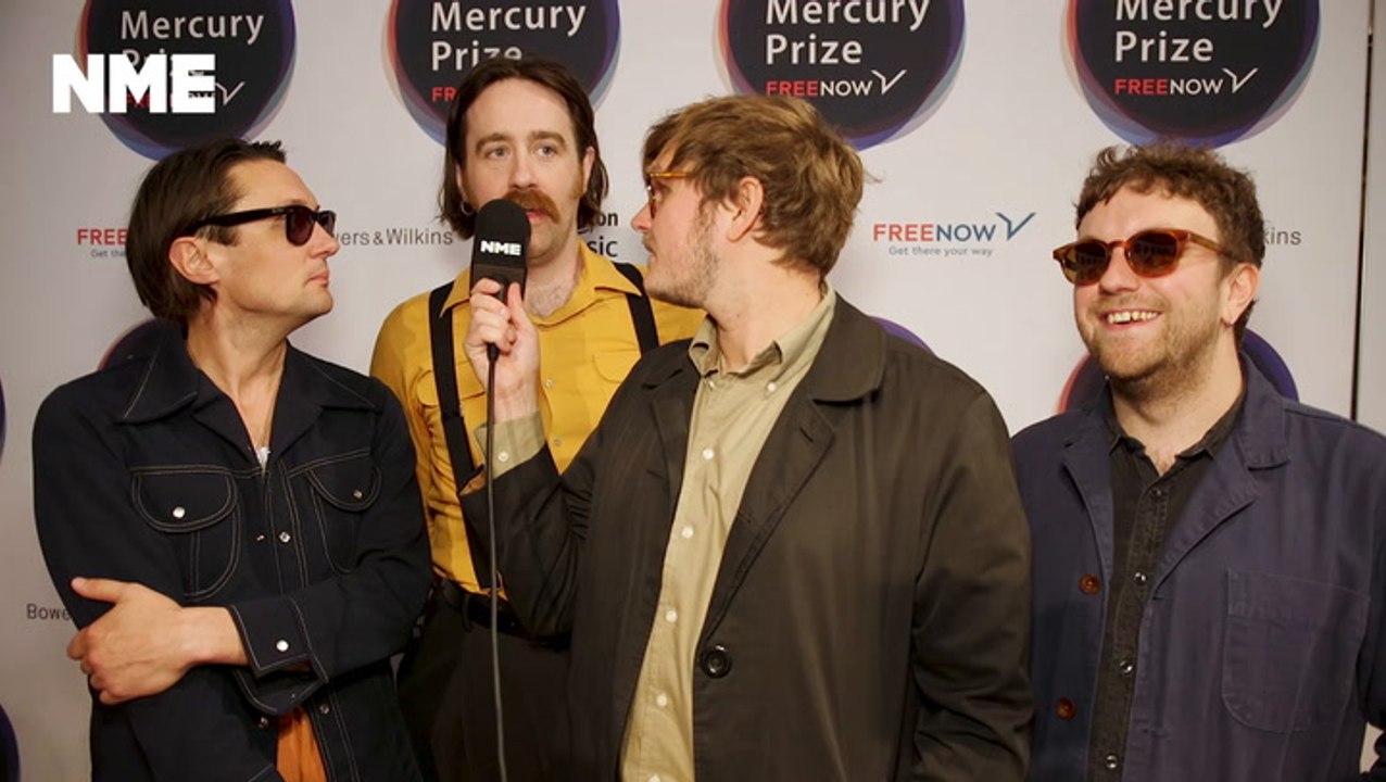 Yard Act on meeting Beck and progress on their next album | Mercury Prize 2022 Mercury Prize 2022