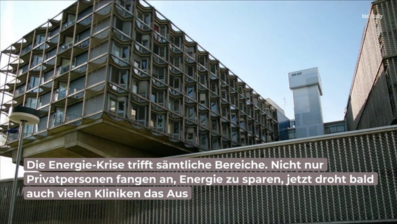 Wegen Energie Krise  Drohen Kliniken Bald Schlie Ungen