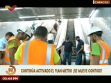 Usuarios del Metro de Caracas agradecen políticas de recuperación en el sistema