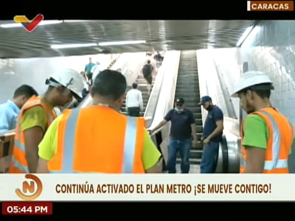 Usuarios del Metro de Caracas agradecen políticas de recuperación en el sistema