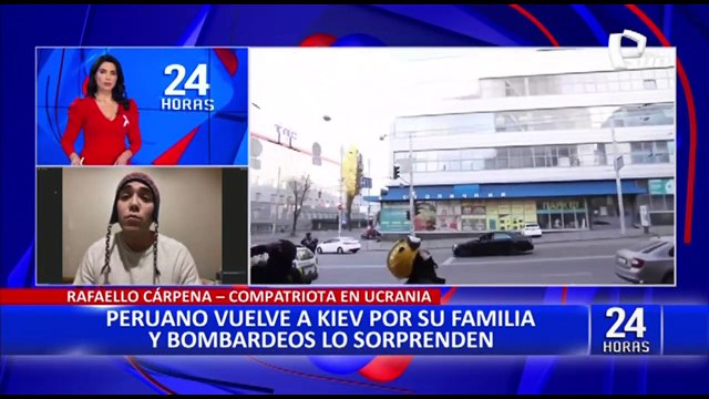 Rafaello Cárpena, peruano en Ucrania: “hoy sufrimos cinco ataques de drones ‘suicidas’