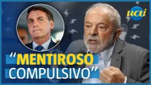 Lula chama Bolsonaro de 'mentiroso compulsivo'