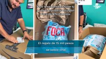 Mujer compra un PS5 en línea y recibe a cambio una bolsa de jabón