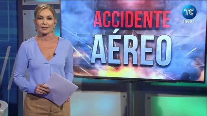 Moradores relatan cómo vivieron el impacto de avioneta en Guayaquil