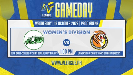 GAME 2 OCTOBER 19, 2022 | CSB vs UST | V-League 2022 Collegiate Challenge