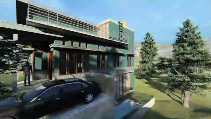 render realistis rumah