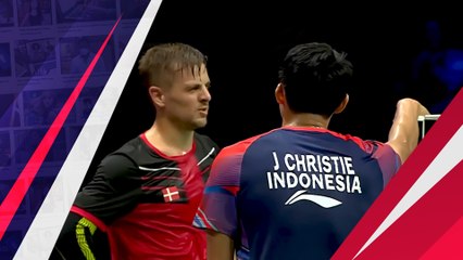 Tonton Aksi Jonatan Christie Kandaskan Jagoan Tuan Rumah di Denmark Open 2022
