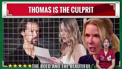 Hope finds out that Thomas is the culprit The Bold and the Beautiful Spoilers