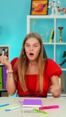 Cool School Hacks and Crafts for Students #Shorts