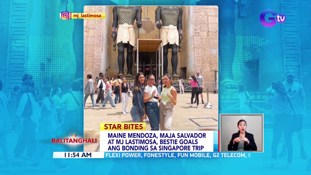 Maine mendoza, Maja Salvador at MJ Lastimosa, b...