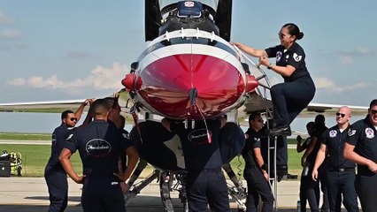 showcased the precision of the U.S. Air Force