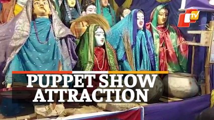 Puppet Show Stirs Nostalgia During Dhenkanal’s Gajalaxmi Puja