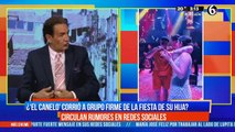 ¿'El canelo' corrió a Grupo Firme de la fiesta de su hija?