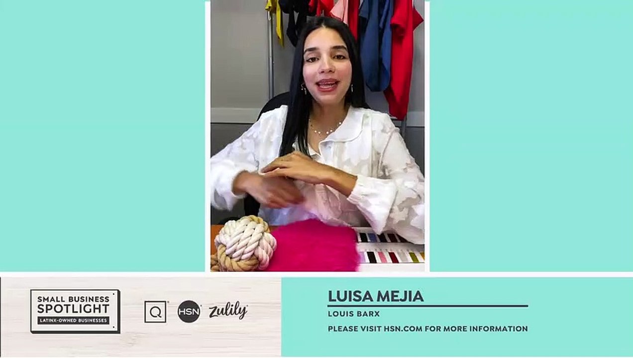 Our Founder -Luisa Mejia- Louis Barx- Small Business Spotlight on QVC & HSN- Hispanic Heritage Month