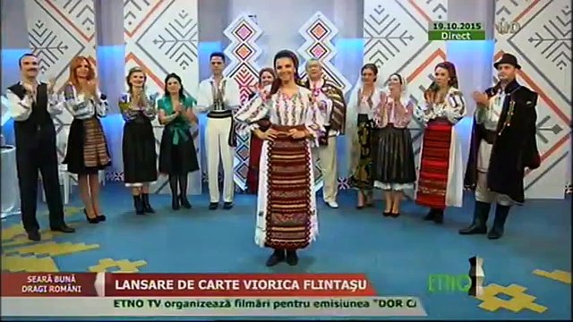 Alina Ceuca - La multi ani si numai bine (Seara buna, dragi romani! - ETNO TV - 19.10.2015)