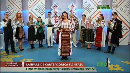 Alina Ceuca - La multi ani si numai bine (Seara buna, dragi romani! - ETNO TV - 19.10.2015)