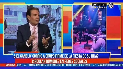 ¿'El canelo' corrió a Grupo Firme de la fiesta de su hija?