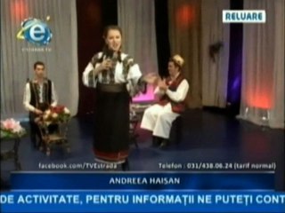 Andreea Haisan - Bade, bade si iar bade (Invitatii cu surprize - Estrada TV - 11.11.2015)