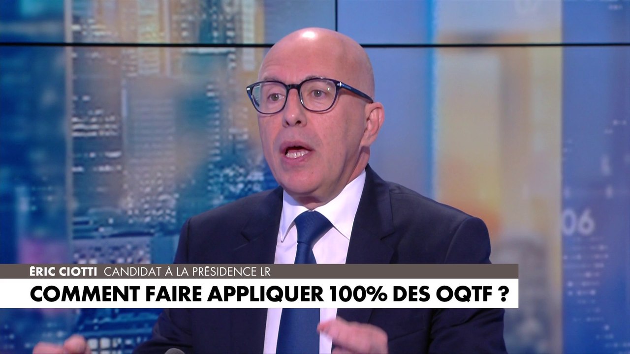 Eric Ciotti : «Nos concitoyens ne comprennent plus cette impuissance»